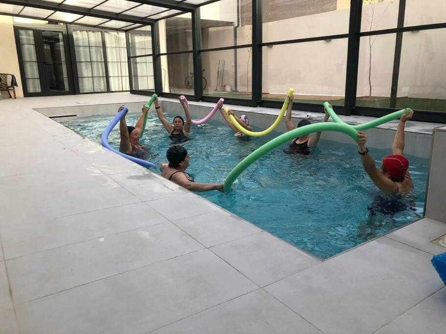 Alojamiento El Pez Casa Con Piscina Climatizada Villafranca de los Caballeros エクステリア 写真