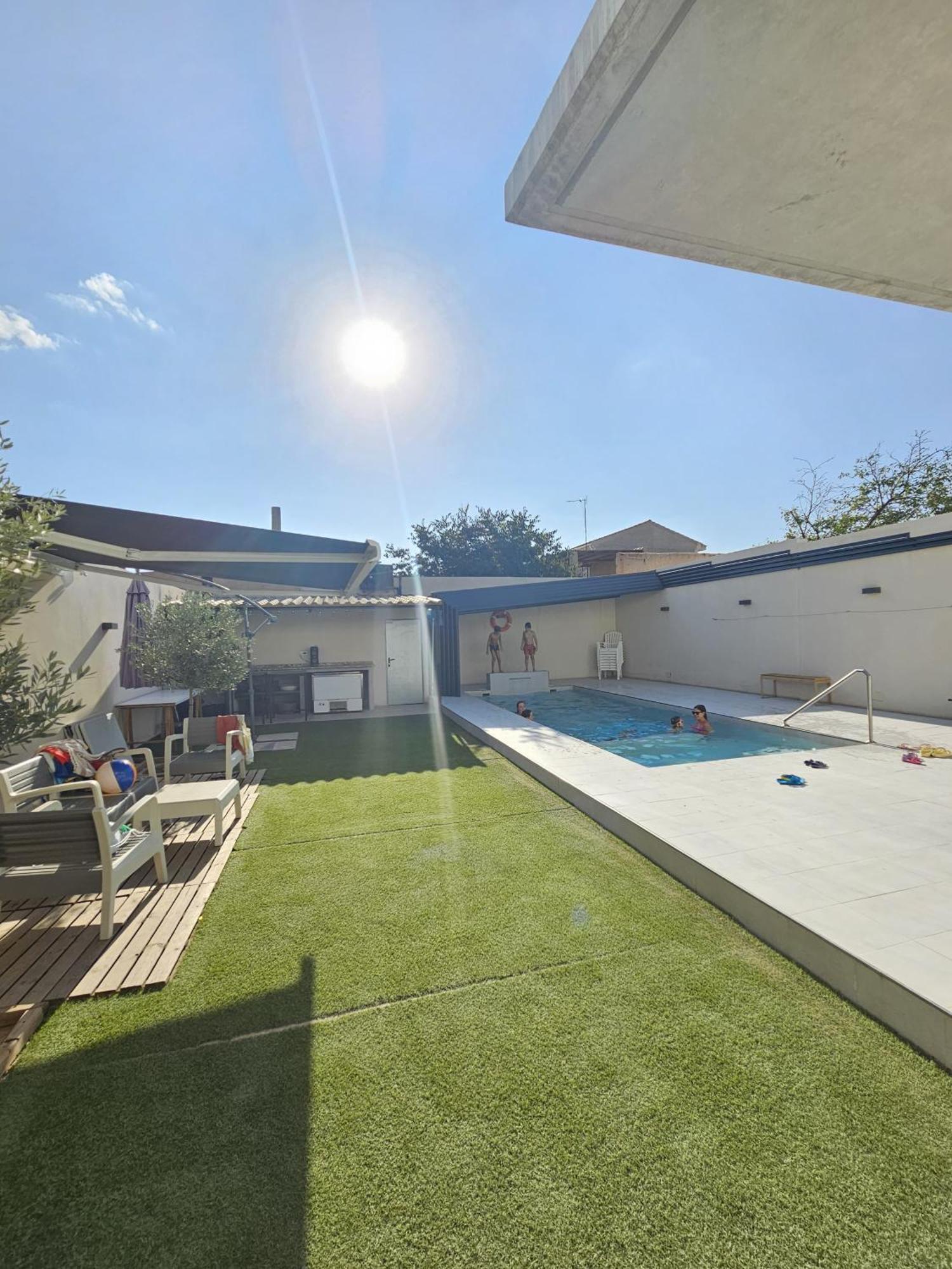Alojamiento El Pez Casa Con Piscina Climatizada Villafranca de los Caballeros エクステリア 写真